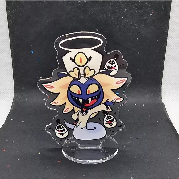 Non-Official SirPentious Mini Standee / Stand "RePentious" Hazbin Hotel NEW - Picture 1 of 5